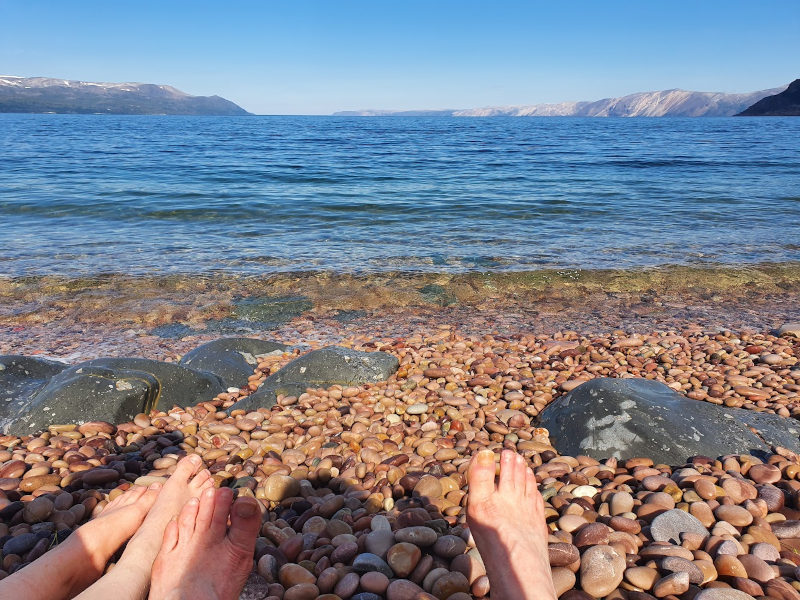 kierros Lapin tuntureilla ja varpaat Jaamereen