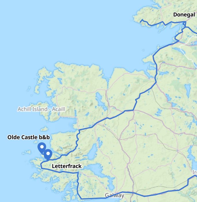 kiertomatka autolla Irlannin upeissa luontokohteissa